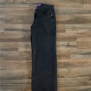 Edikted Black Denim Pants